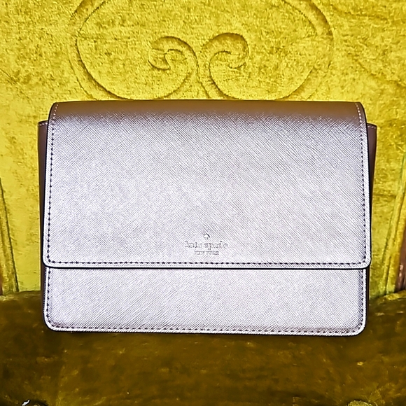 Kate Spade Cove Street Convertible Crossbody Bag Handbag Rose Gold Metal… - Picture 3 of 12